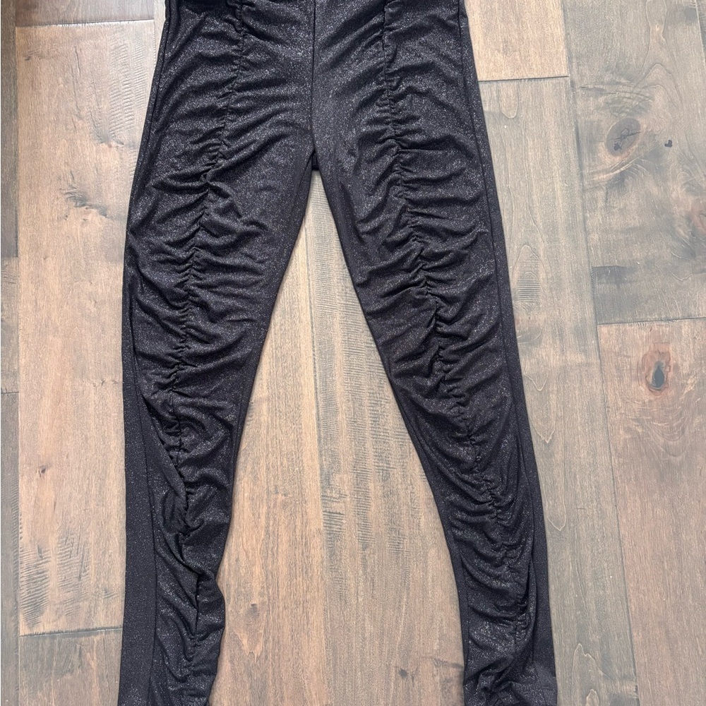 Faith Connexion Black Ruched Leggings